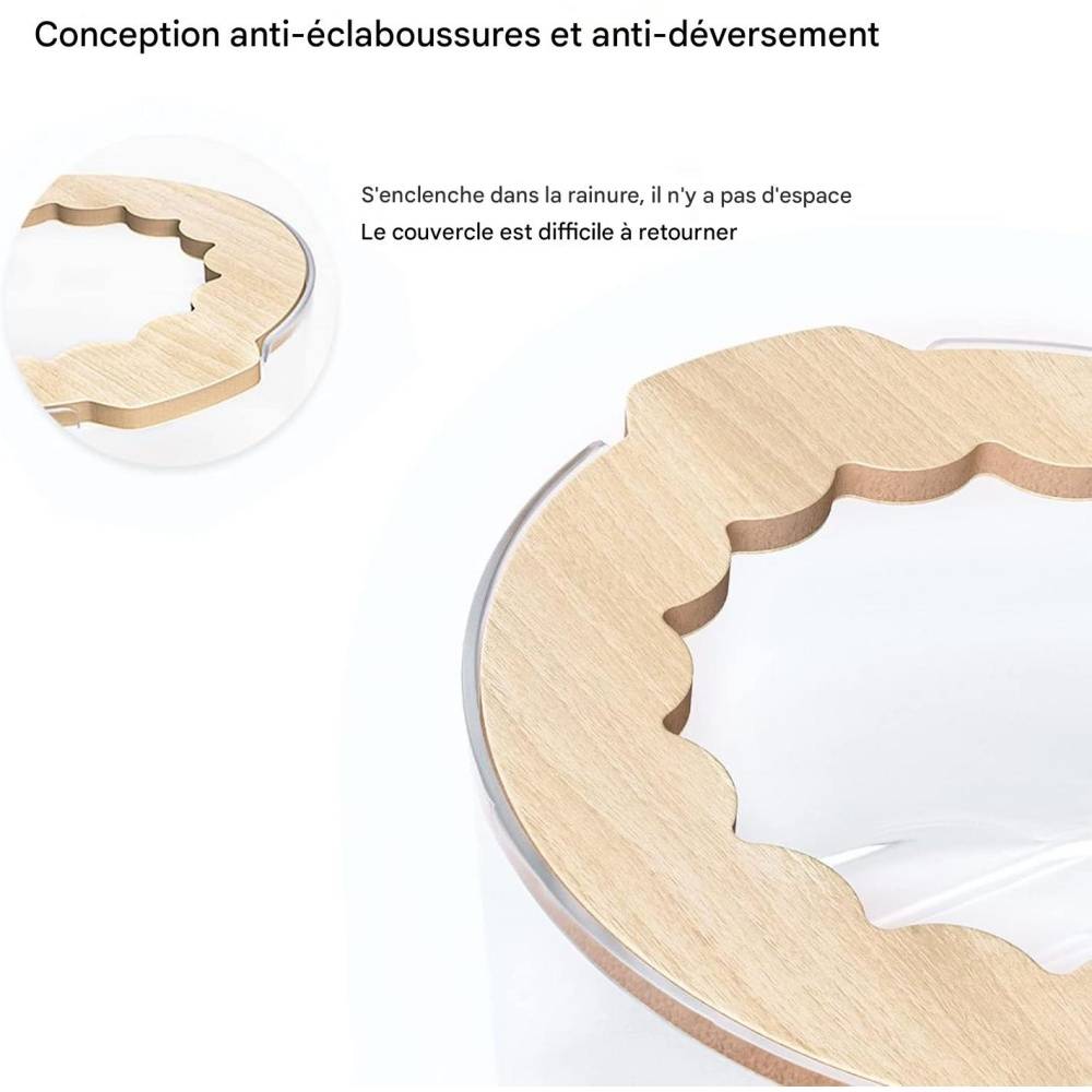 DtopbuyAge - Bac de bain de sable pour hamster DtopbuyAge - Image 2