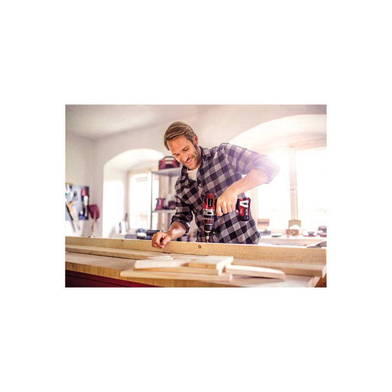 Einhell - Perceuse visseuse à percussion EINHELL 18V Power X-Change - Sans batterie ni chargeur - TE-CD 18 Li-i Brushless-Solo - Image 5