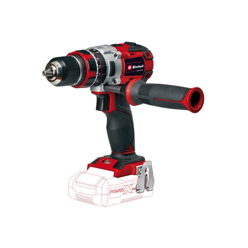 Einhell - Perceuse visseuse à percussion EINHELL 18V Power X-Change - Sans batterie ni chargeur - TE-CD 18 Li-i Brushless-Solo - Image 1
