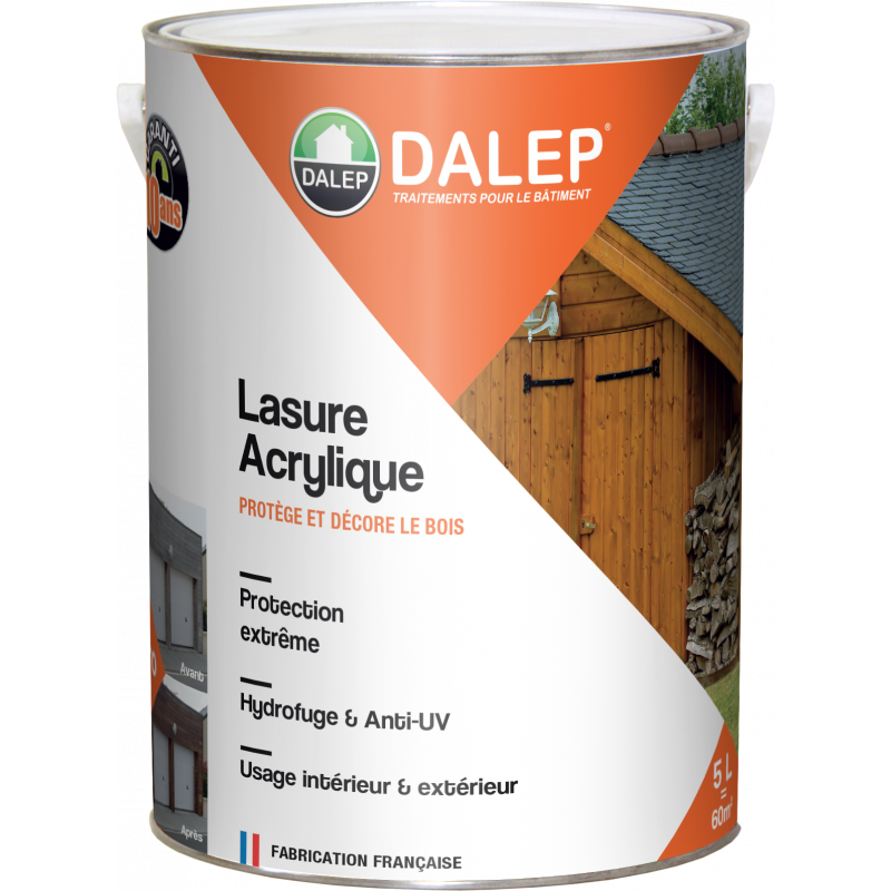 LASURE BOIS Chêne Moyen - Protection extrême 1L - Image 1