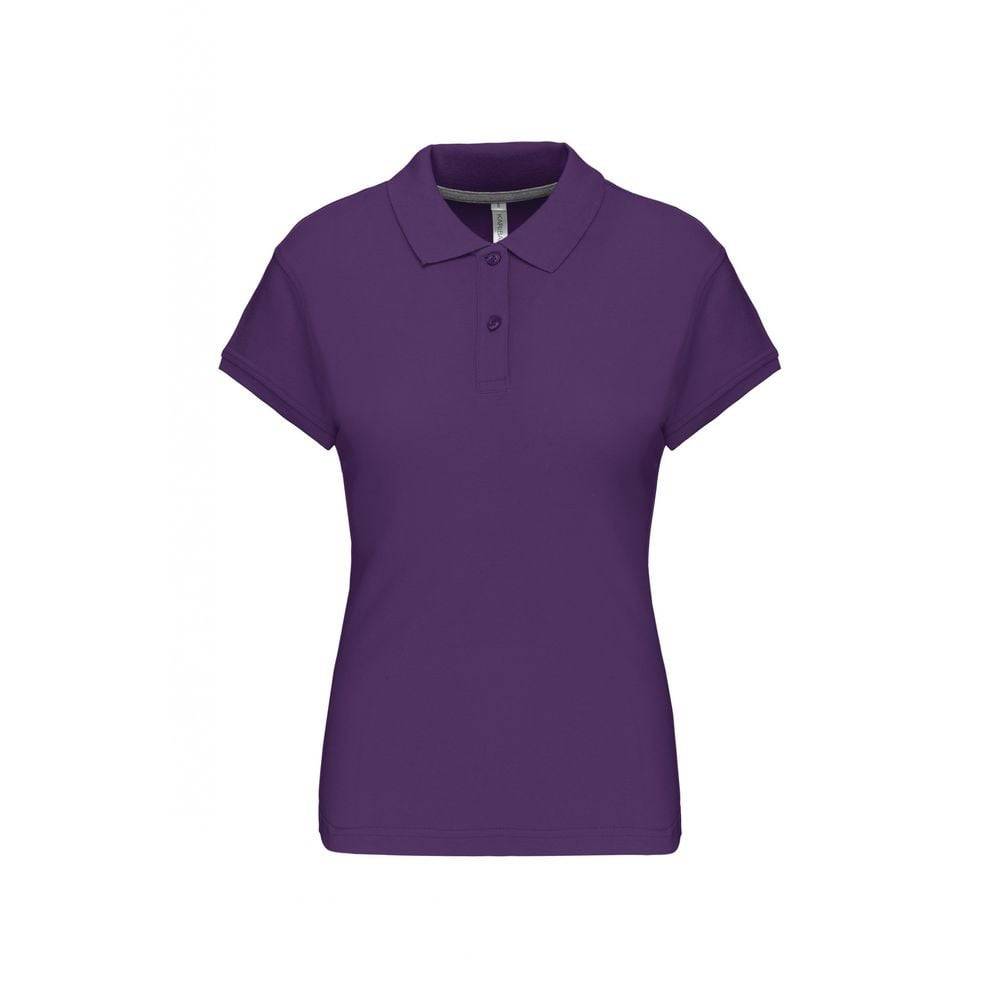 Polo de travail femme Kariban 100% coton Violet XXL