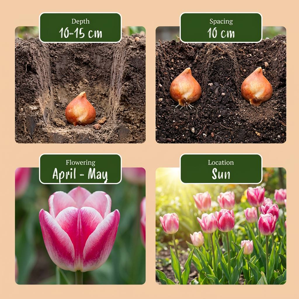 La Green Touch - Tulipe Mata Hari - 24 bulbes - Image 3