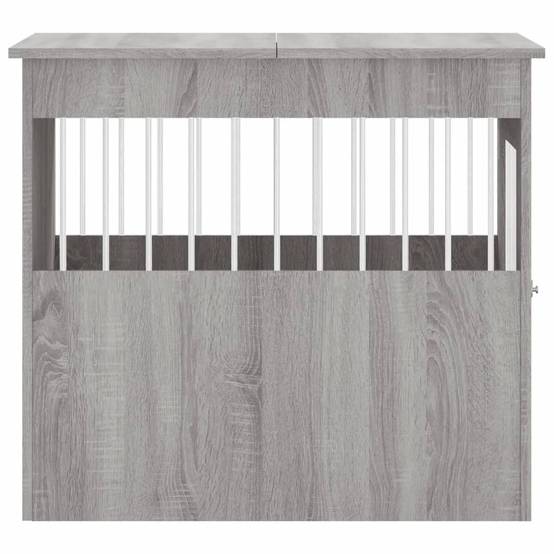 Niche plastique bois et acier gris 64,5x80x71 cm - Prolenta premium p358.4 - Image 8