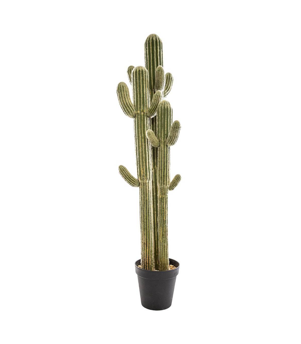 Plante artificielle  Cactus 3 Troncs dans son pot H 148 cm - Imagen 1