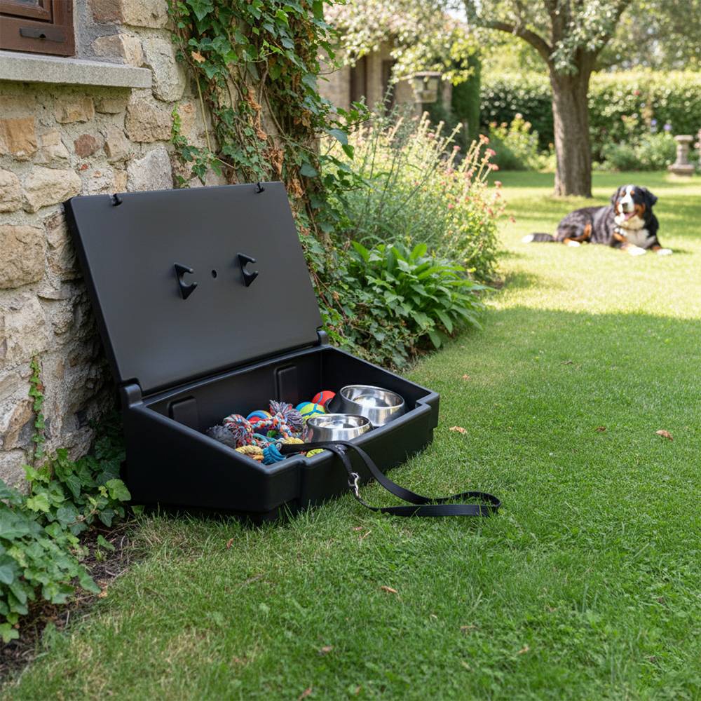 Coffre de jardin 50l-plast'up rotomoulage - Imagen 4