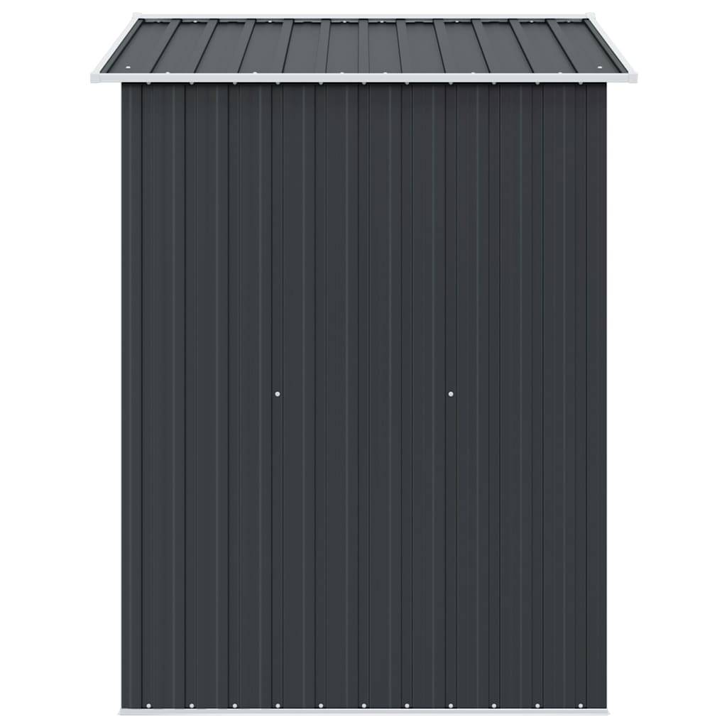 PANGIVO - Abri de jardin avec double porte coulissante - Acier galvanisé - Anthracite - Surface au sol 2,31m² - PANGIVO - Image 7