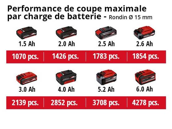 Einhell - Sécateur sans fil GE-LS 18 Li - Largeur de coupe 28 mm - 0.8 kg - sans batterie Einhell - Image 2