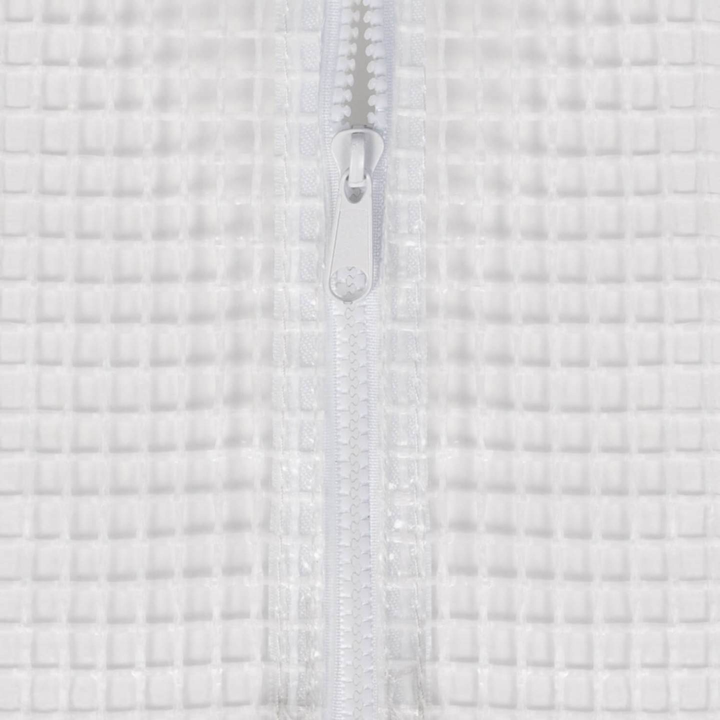 IDMARKET - Bâche de rechange pour serre de jardin tunnel 6m² 3 x 2 x 2 m anti-UV avec porte et fenêtres ROMA blanche - Image 7