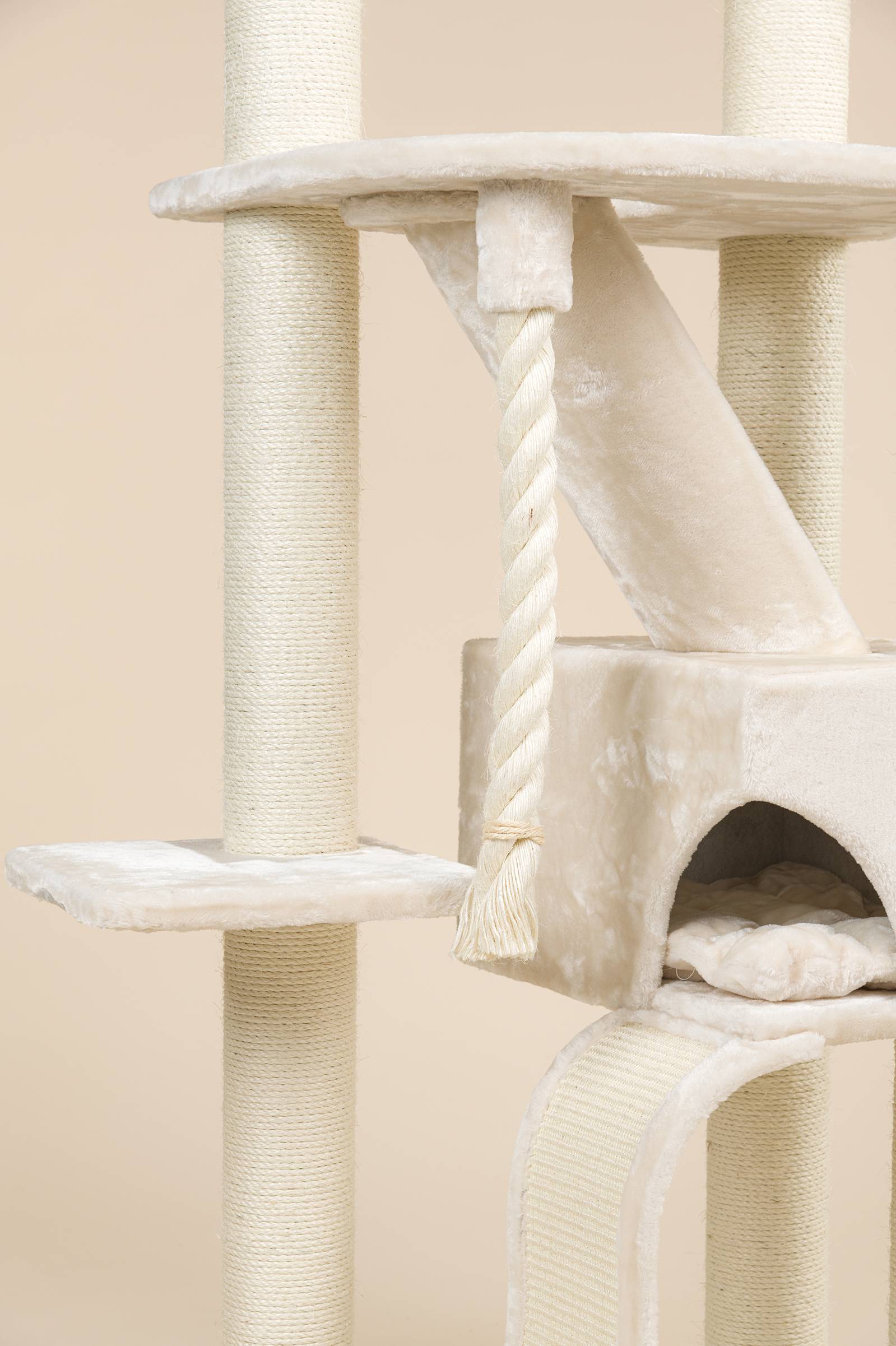 Rhr Concepts Bv - Arbre à chat Kilimandjaro de Luxe (Beige) - RHR Concepts BV - Imagen 5
