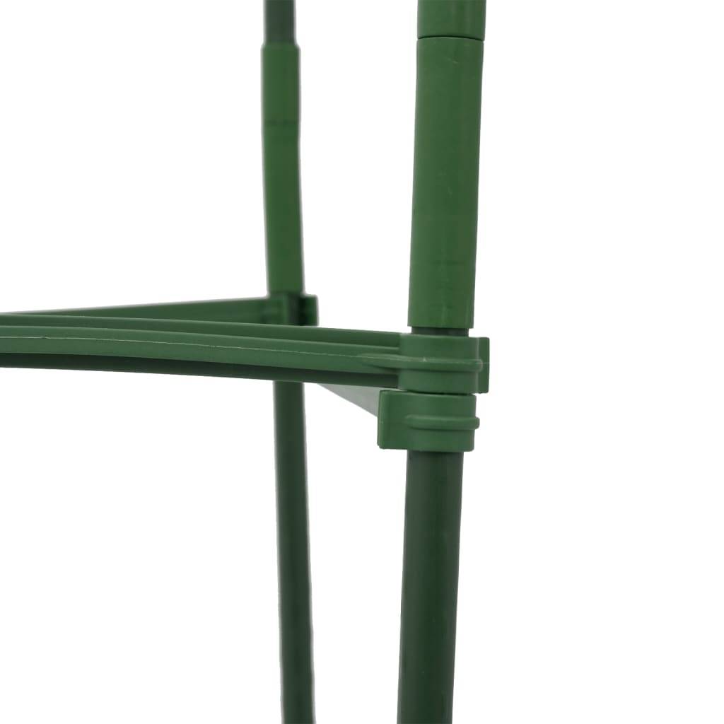 Vidaxl - Cage à tomates 2 pcs 116 cm acier et PP vidaXL 4009283 - Image 4