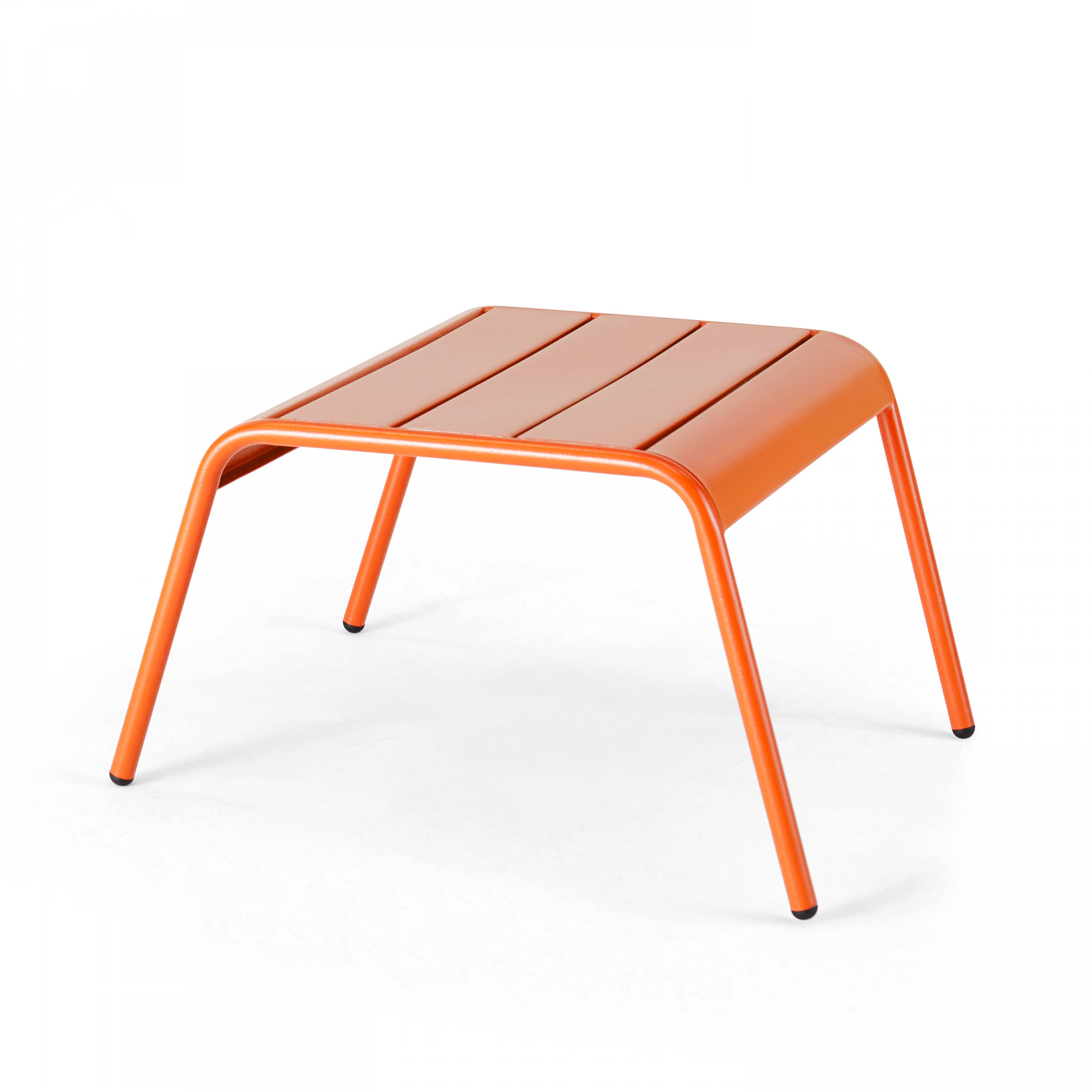 Oviala - Repose pied en métal orange Palavas - Oviala - Imagen 1