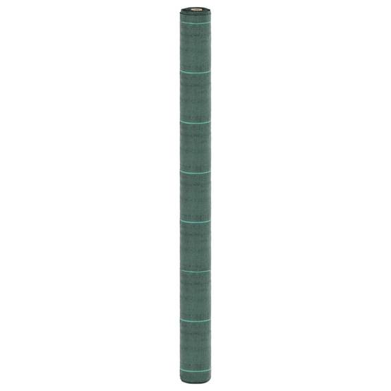Toile de paillage polypropylène pour jardin potager anti-mauvaises herbes 1,5x10 m Vert - ComfortXL Outdoor Living - Image 1