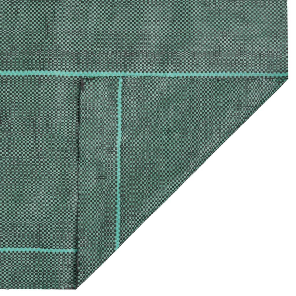 Toile de paillage polypropylène pour jardin potager anti-mauvaises herbes 1,5x10 m Vert - ComfortXL Outdoor Living - Image 5