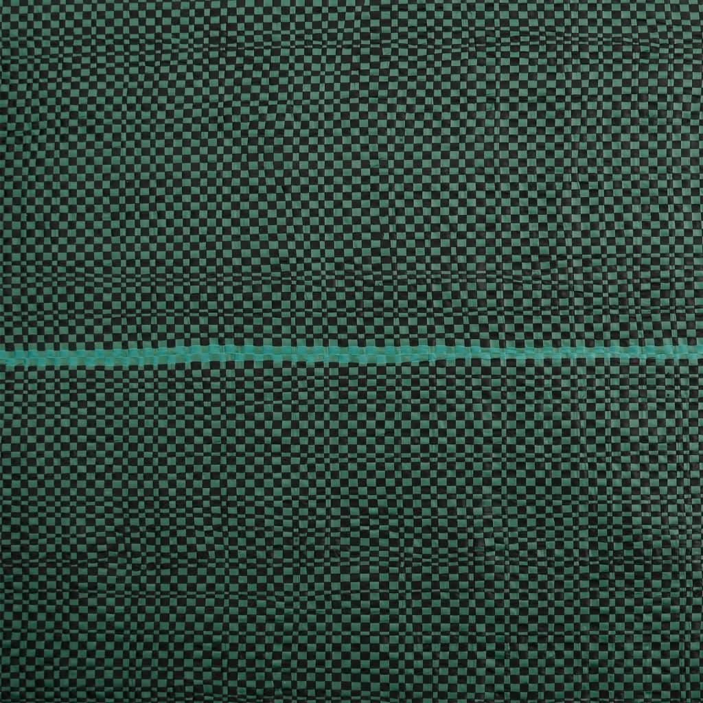 Toile de paillage polypropylène pour jardin potager anti-mauvaises herbes 1,5x10 m Vert - ComfortXL Outdoor Living - Image 7