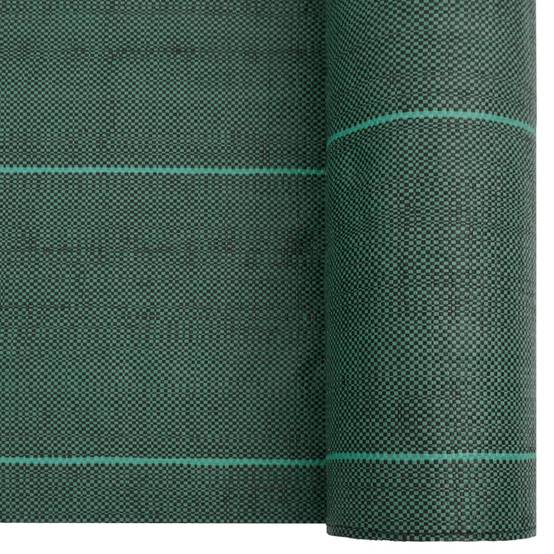 Toile de paillage polypropylène pour jardin potager anti-mauvaises herbes 1,5x10 m Vert - ComfortXL Outdoor Living - Image 4