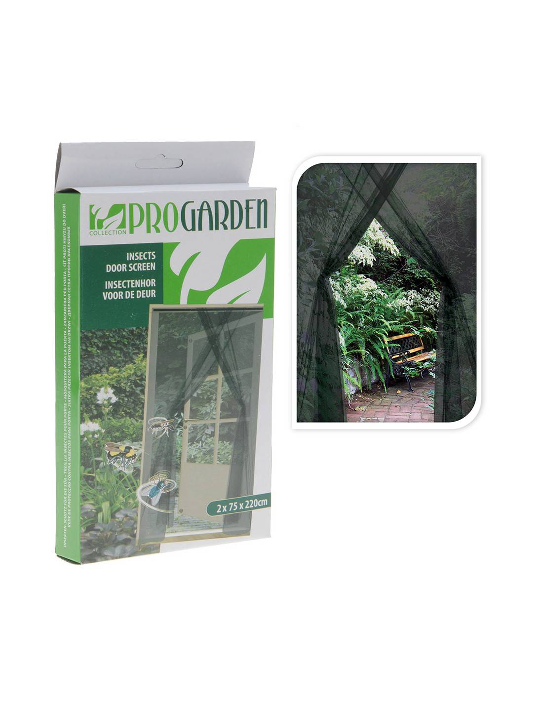 Moustiquaire économique Porte Protection Anti-insectes Simple Et Efficace - Ipae Progarden - Image 2