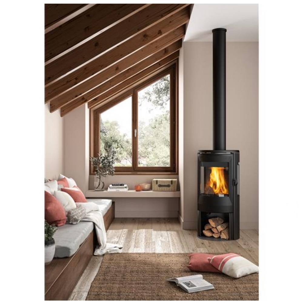 Invicta - Poêle à bois acier 8kw anthracite P948837 Invicta - Imagen 3