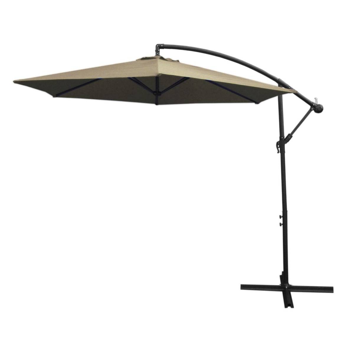 Monstershop - Parasol Cantilever Beige & Base Ronde - Imagen 3