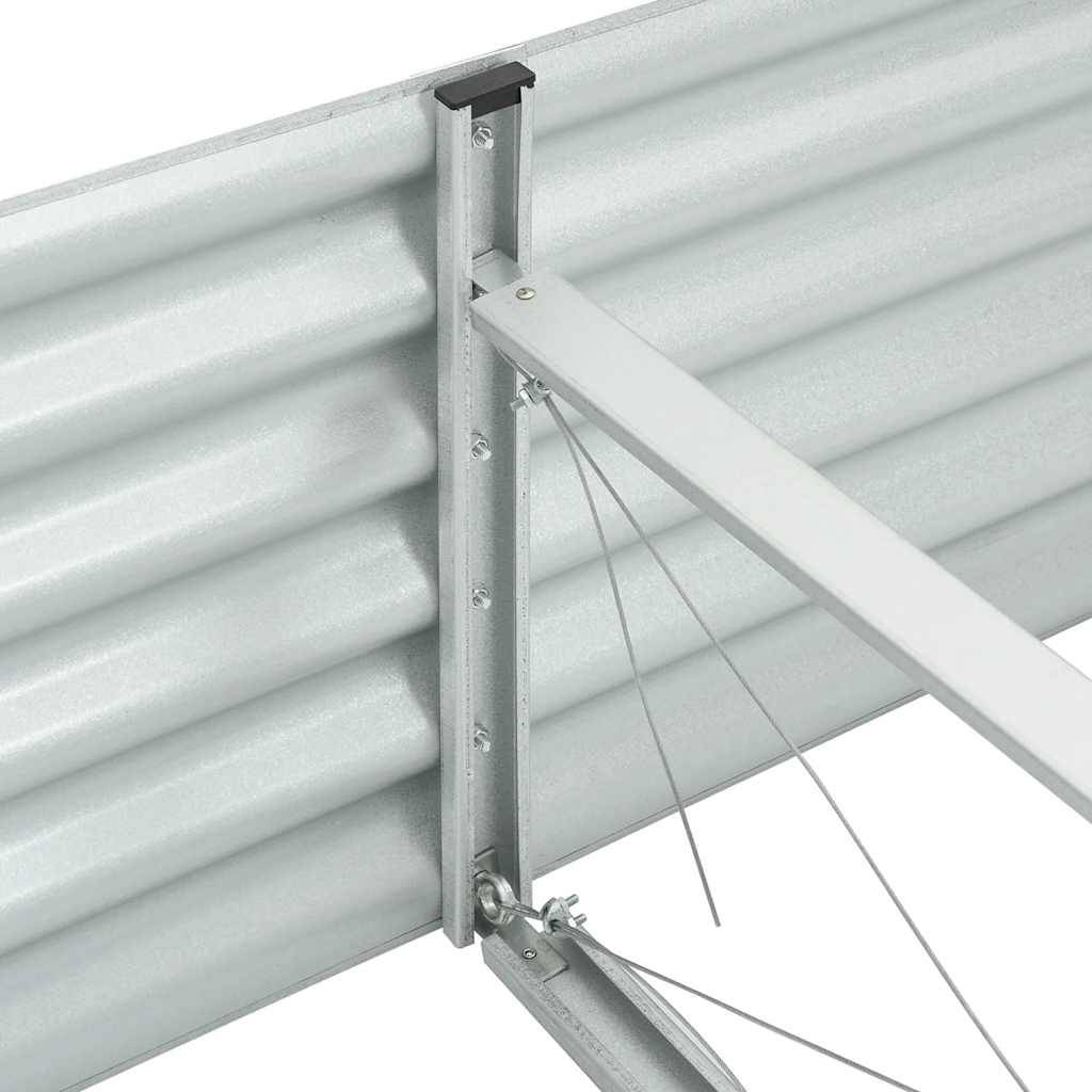 Prolenta Premium - Jardinière acier argent  400 x 80 x 44 cm  - Prolenta premium p3114.9 - Image 6