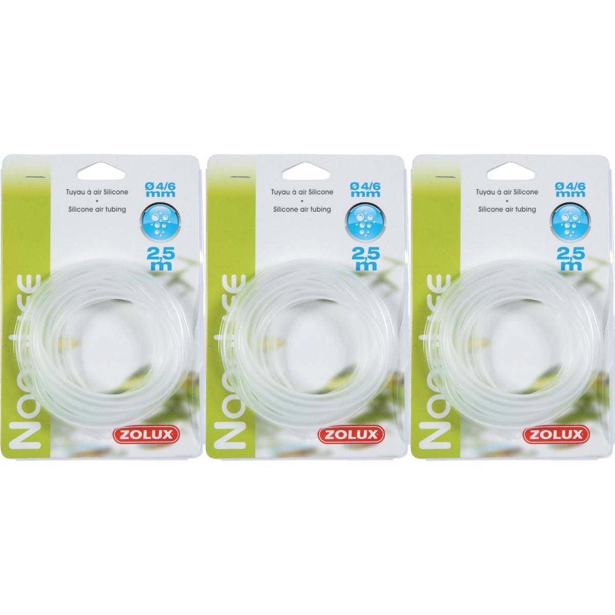 Zolux - Tuyau à air en silicone 2.50 m (Lot de 3) - Imagen 1