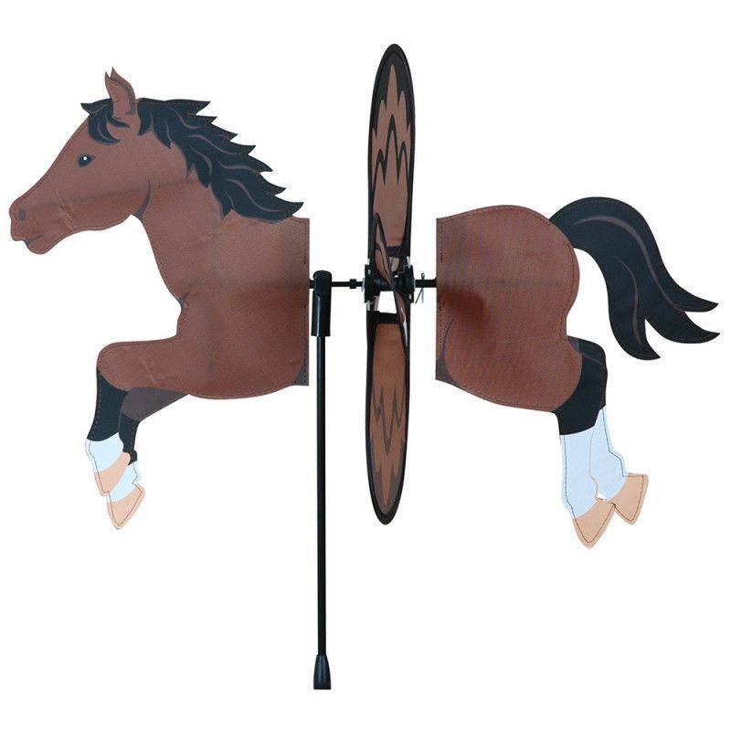Girouette à planter - Premier Kite - Cheval Bai - Décoration jardin