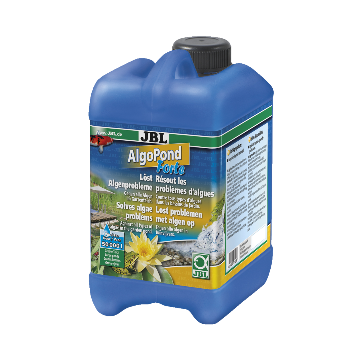 JBL - JBL AlgoPond Forte acondicionador de agua antialgas 2,5 l - JBL