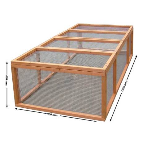Enclos au sol grillagé - Imagen 4