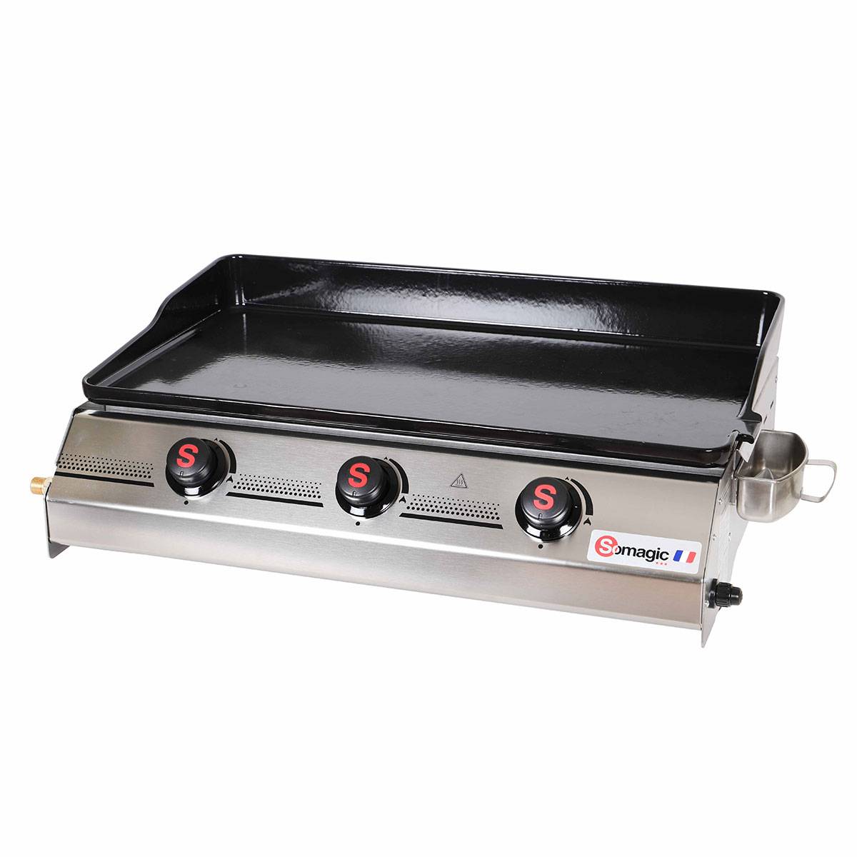 Somagic - Plancha à poser pour grande tablée - SOMAGIC - Métal/Inox - Argent - Image 1