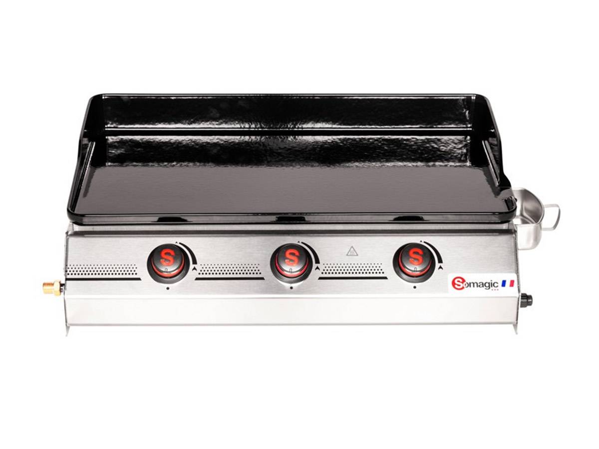 Somagic - Plancha à poser pour grande tablée - SOMAGIC - Métal/Inox - Argent - Image 3