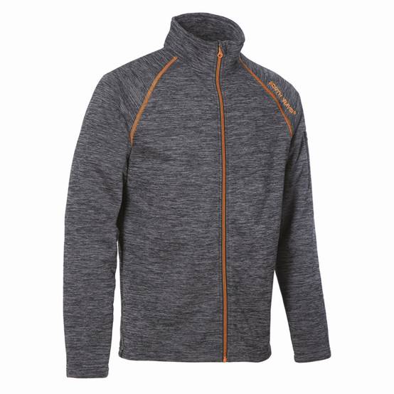 taille m - lucien - gilet de travail - 30017 gris , orange
