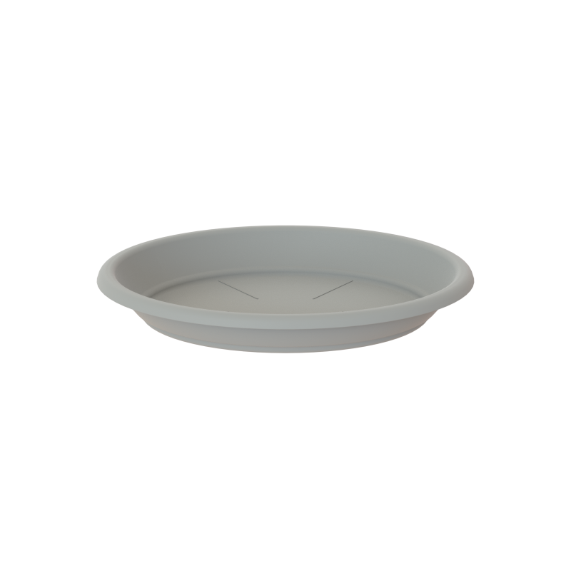 Artevasi - Soucoupe ronde plastique recyclé gris clair Ø 55 cm - ARTEVASI