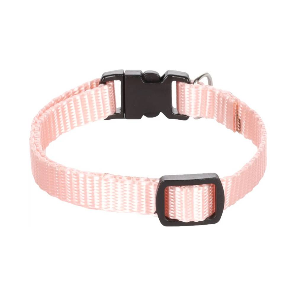 Collier réglable de 19 à 30 cm rose clair avec clochette pour chat - Imagen 5