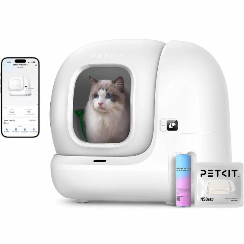 PURAMAX 2 Robot litière automatique pour chat - Pack Standard Petkit