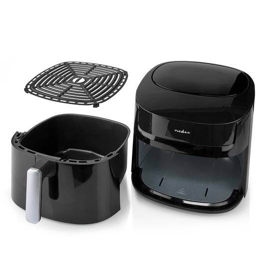 Friteuse à air chaud Air fryer Numérique 7.2L sans huile 1800W NEDIS - Imagen 5