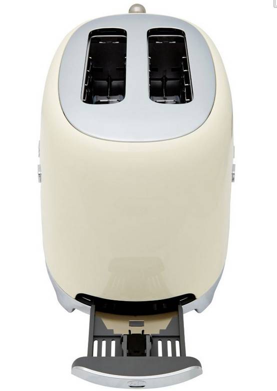 Toaster 2 tranches crème Années 50 - Image 3