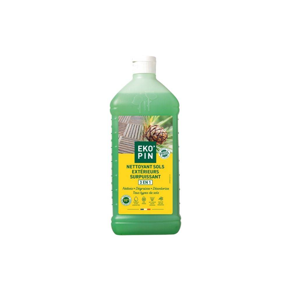 Nettoyant sols extérieur surpuissant 3 en 1 EKO'PIN 1L - Imagen 1