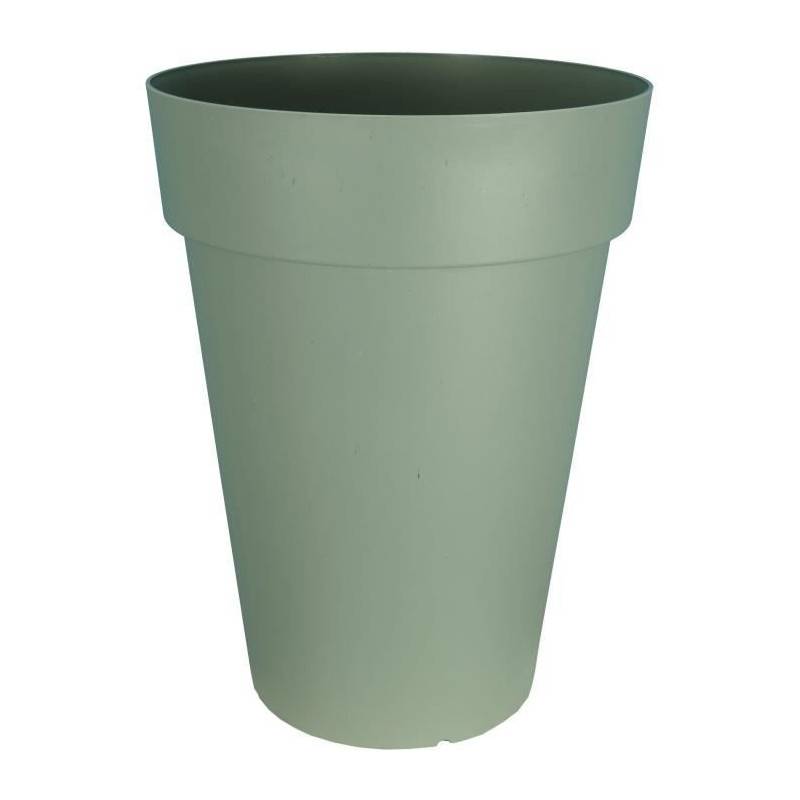 Riviera - Bac A Fleurs Riviera Soleilla Haut - Plastique - Hauteur 66 Cm - Vert Argile - Imagen 1