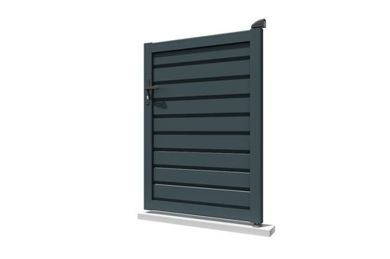 Ombrazur - Portillon brise-vue Gris anthracite L 1000 x H 1707 mm OMBRAZUR - Image 1