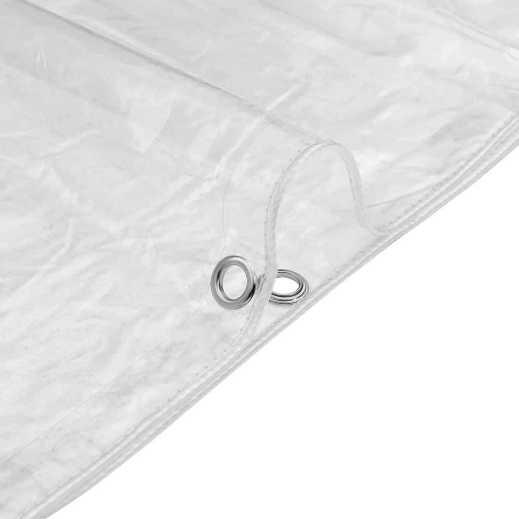 PANGIVO - Couverture végétale PVC transparent et blanc 300 x 200 cm - PANGIVO - Image 8