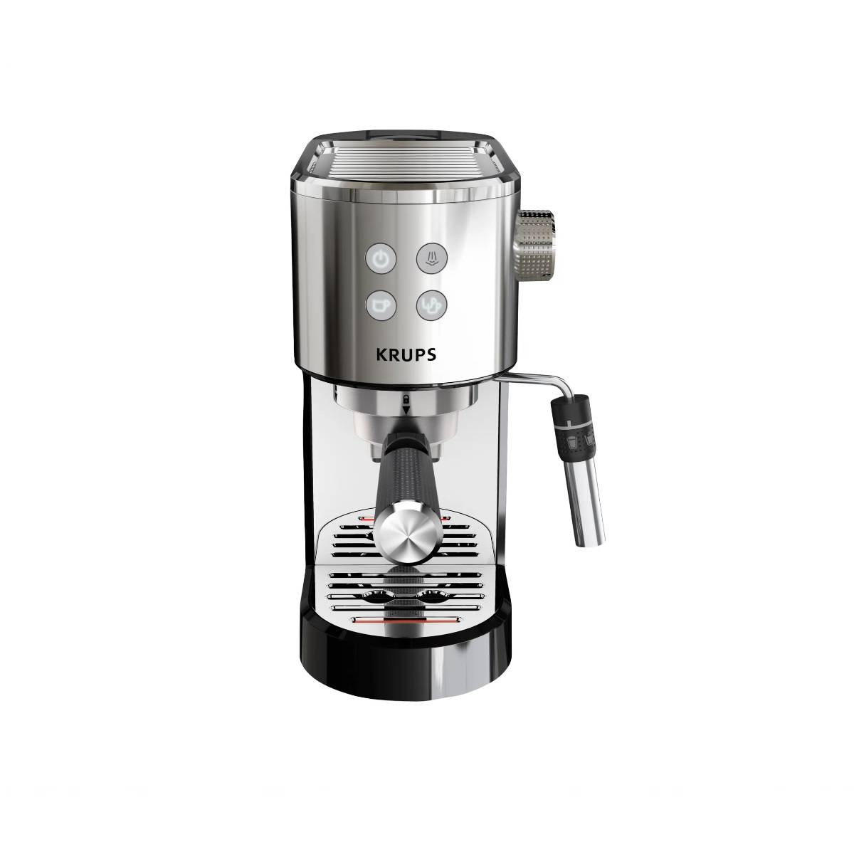 Machine à expresso 15 bars inox/noir XP444C10 Krups - Image 3