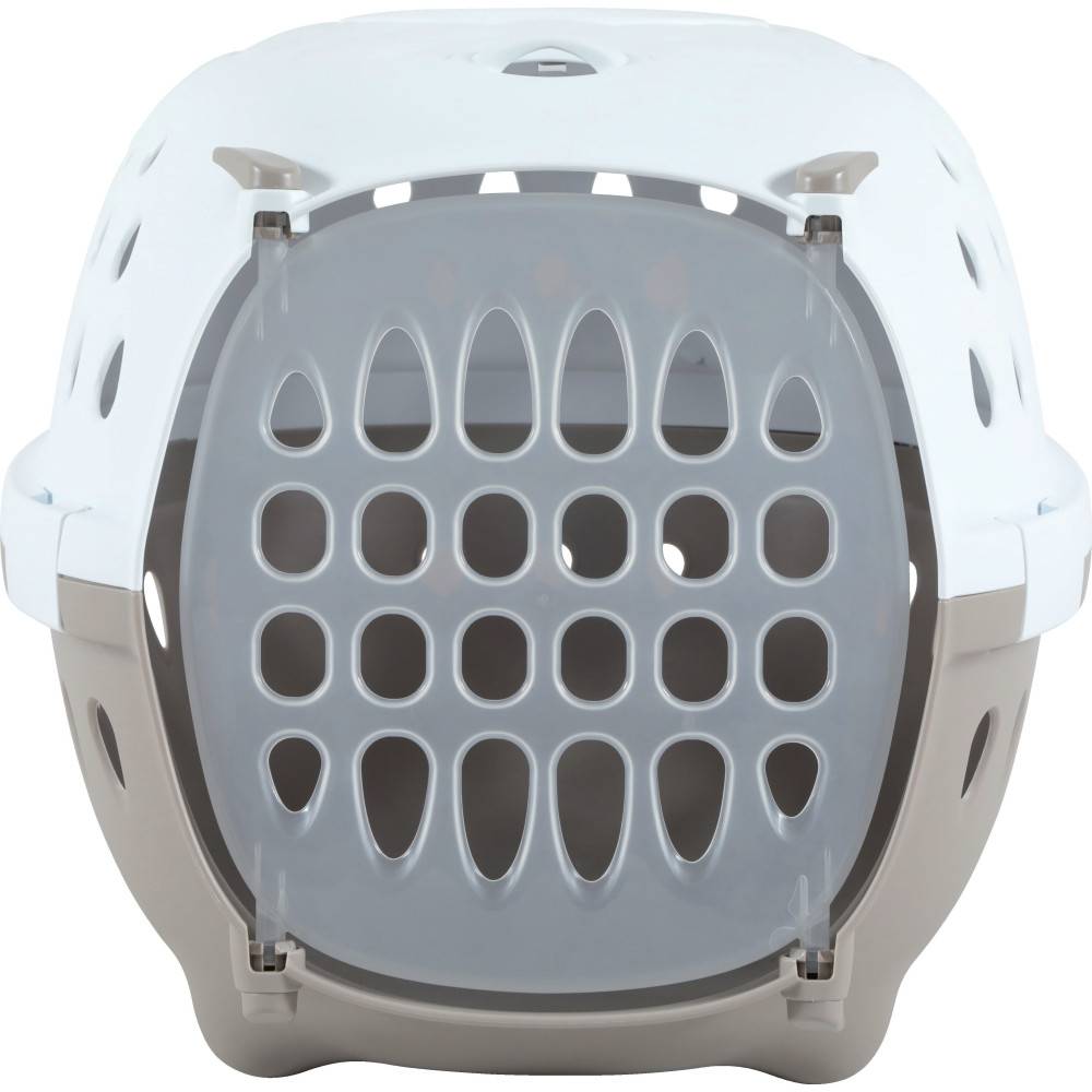 Cage de transport Smart chic Taupe max 6 kg pour petit chien et chat - Imagen 3
