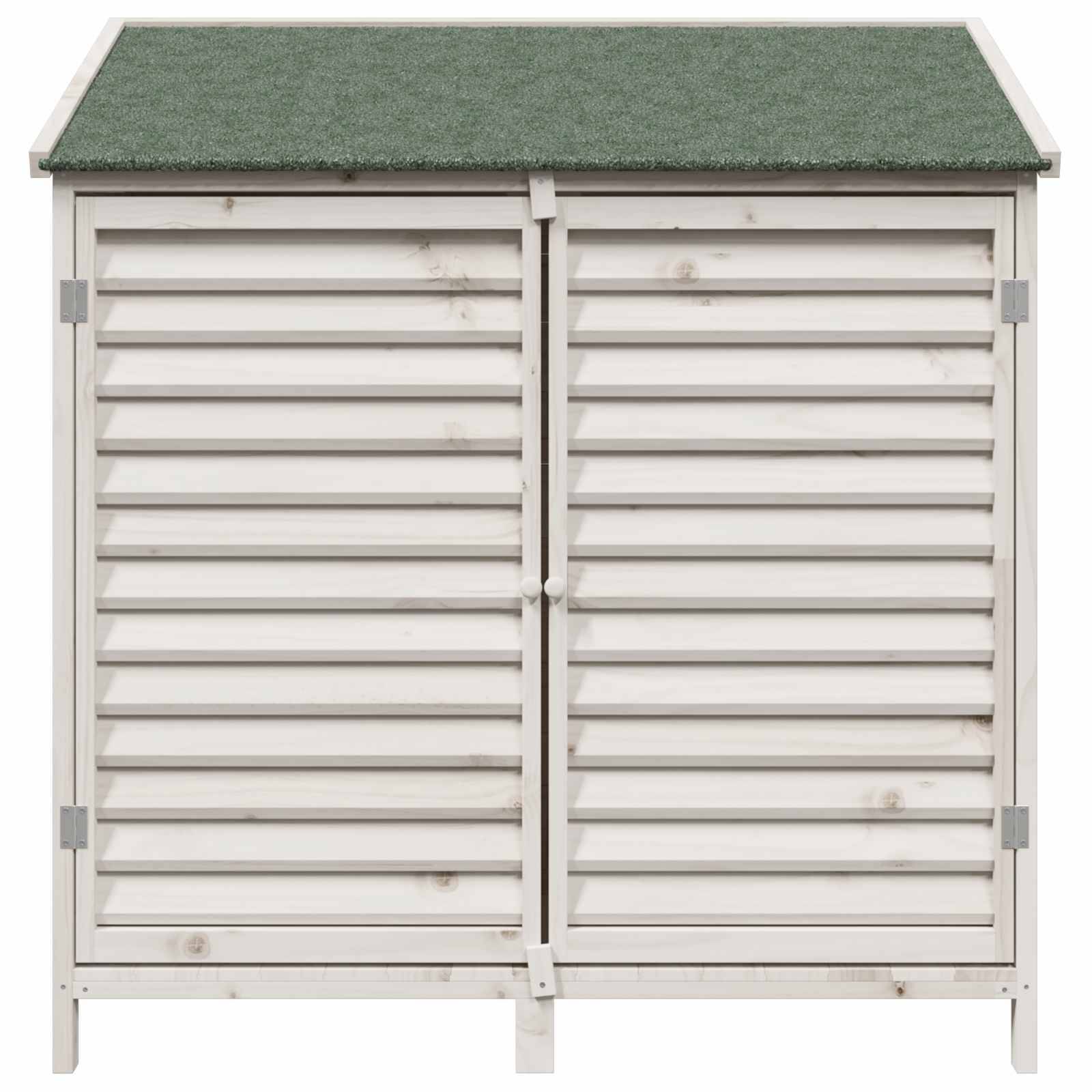 PANGIVO - Abri de jardin bois de sapin blanc 106 x 56 x 113.5 cm, poids:20.14kg - PANGIVO - Image 5