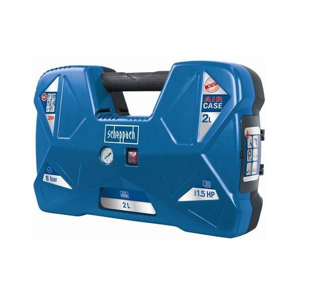 Scheppach - Compresseur portatif SCHEPPACH 1100W 8bar - AIR CASE - Imagen 1
