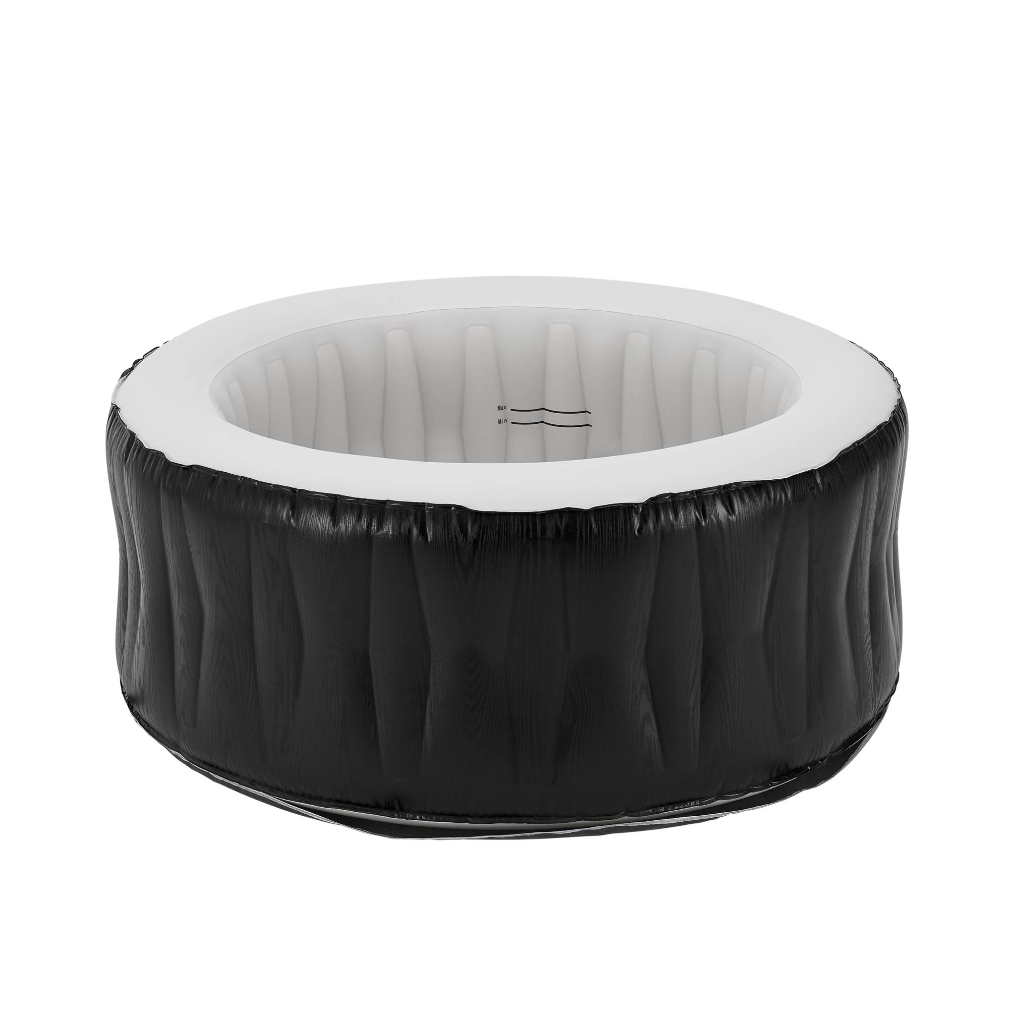 Casa.Pro - Spa gonflable Carbone pour 3 personnes noir blanc pro.tec - Imagen 5