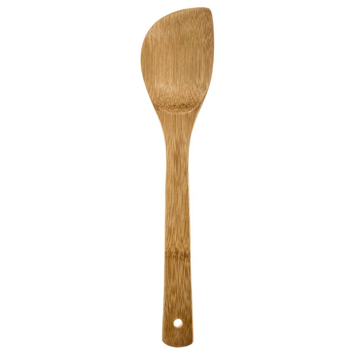Lot de 4 Ustensiles & Pot de Cuisine "Bambou" Naturel - Image 5
