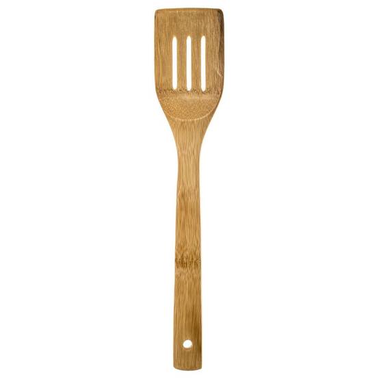 Lot de 4 Ustensiles & Pot de Cuisine "Bambou" Naturel - Image 3