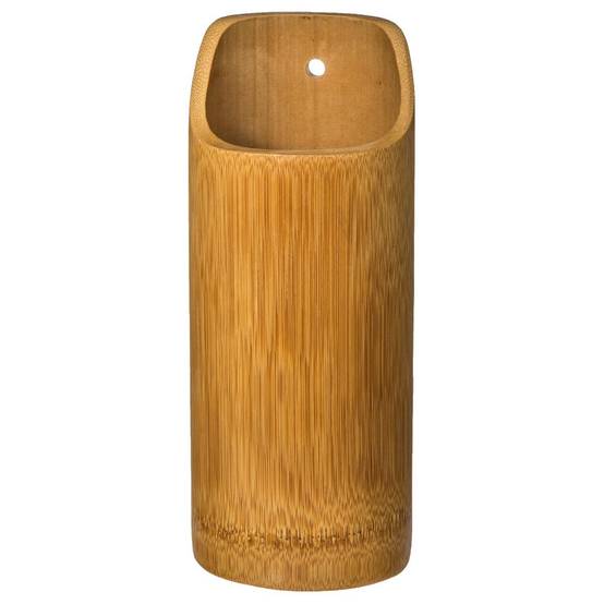 Lot de 4 Ustensiles & Pot de Cuisine "Bambou" Naturel - Image 7