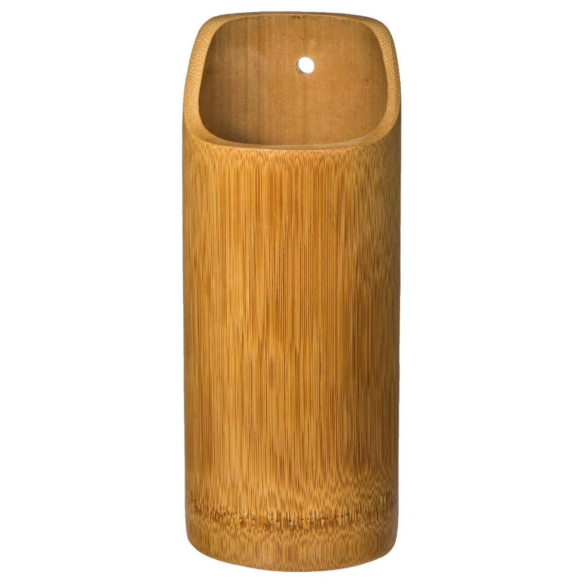 Lot de 4 Ustensiles & Pot de Cuisine "Bambou" Naturel - Image 7
