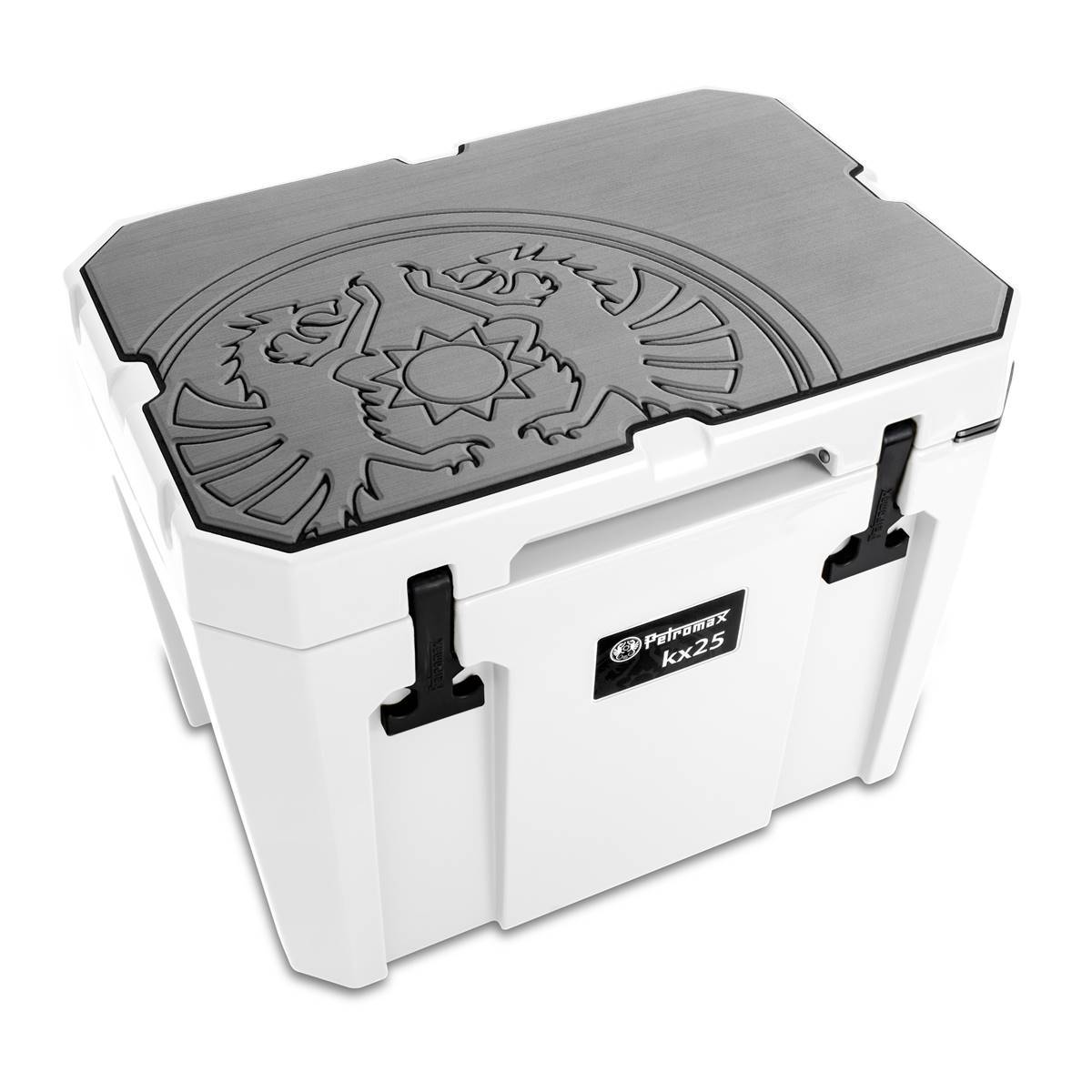 Revêtement antidérapant pour glacière kx25 - gris rainuré - Imagen 2