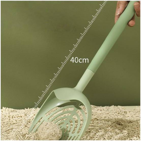 Long manche pelle à litière pratique pour chat 40cm hygiénique - Lytech - Image 3